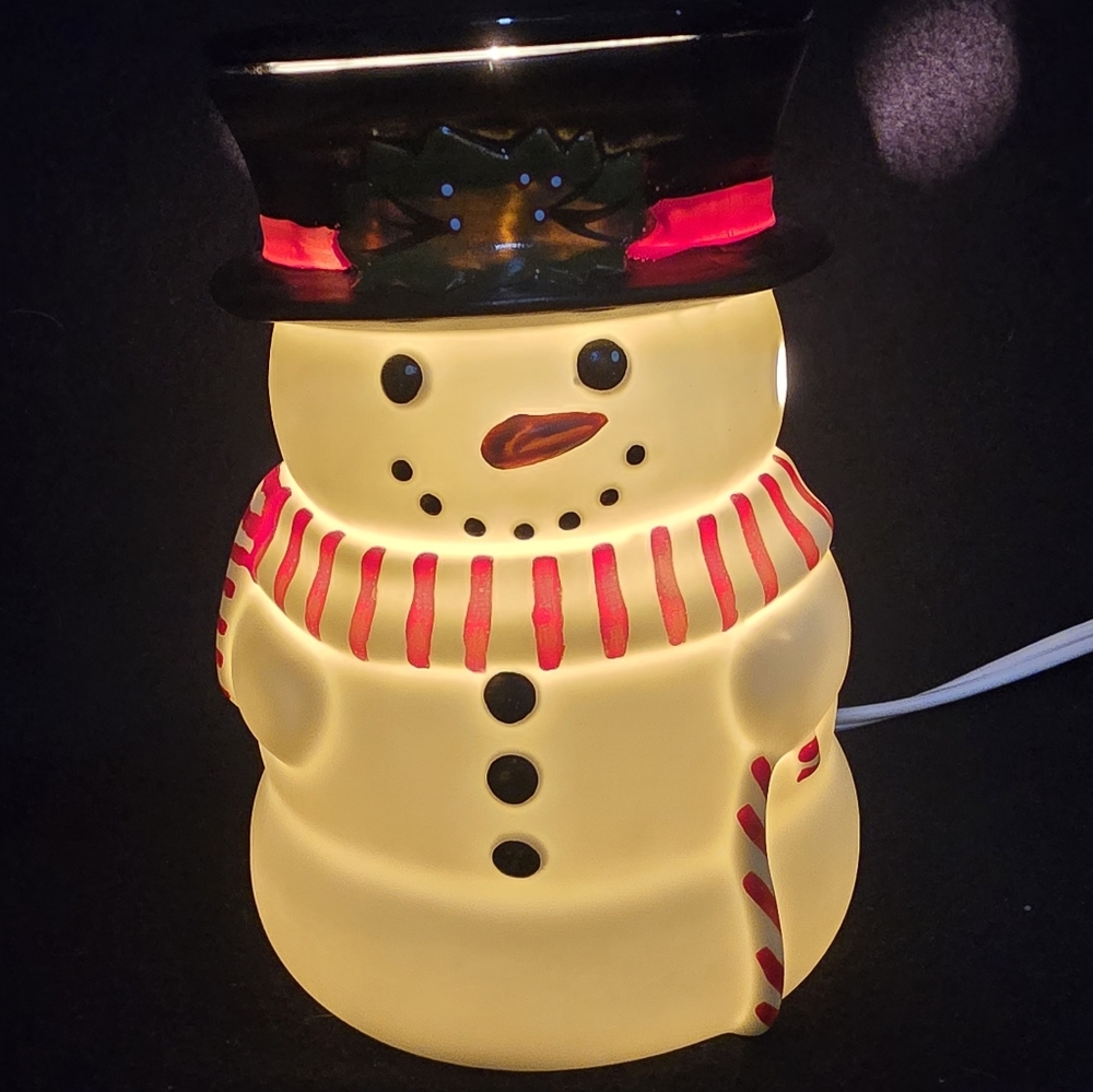 Festive Snowman Holiday Decor Light